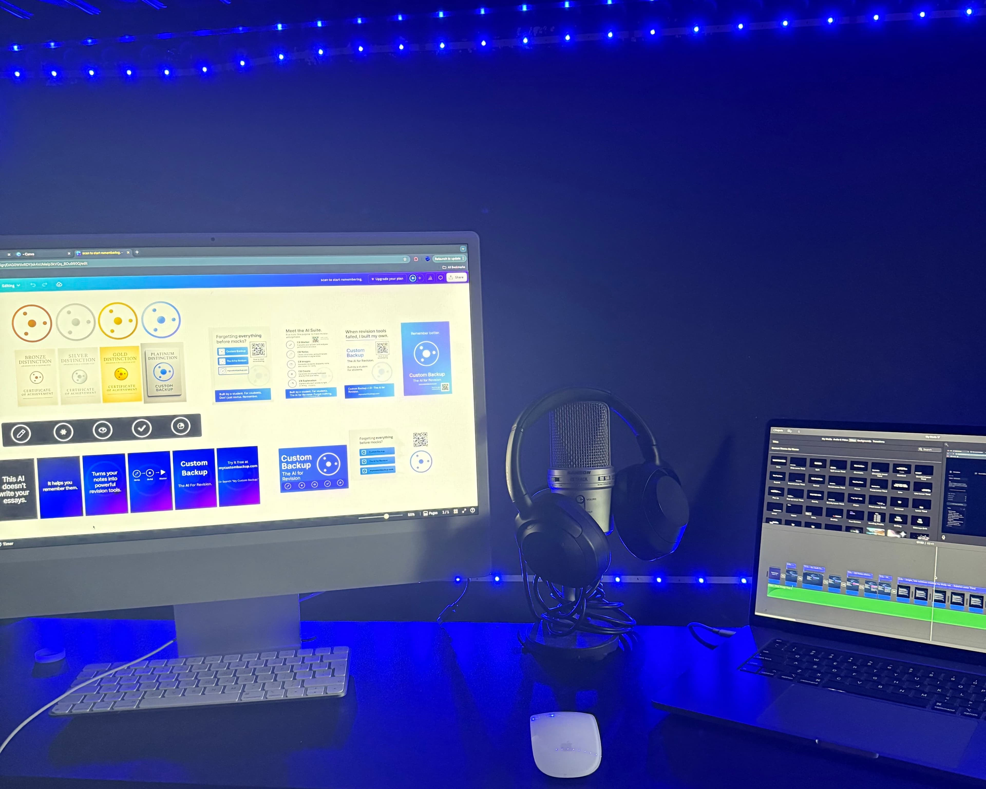 Building the tool and the message at the same time