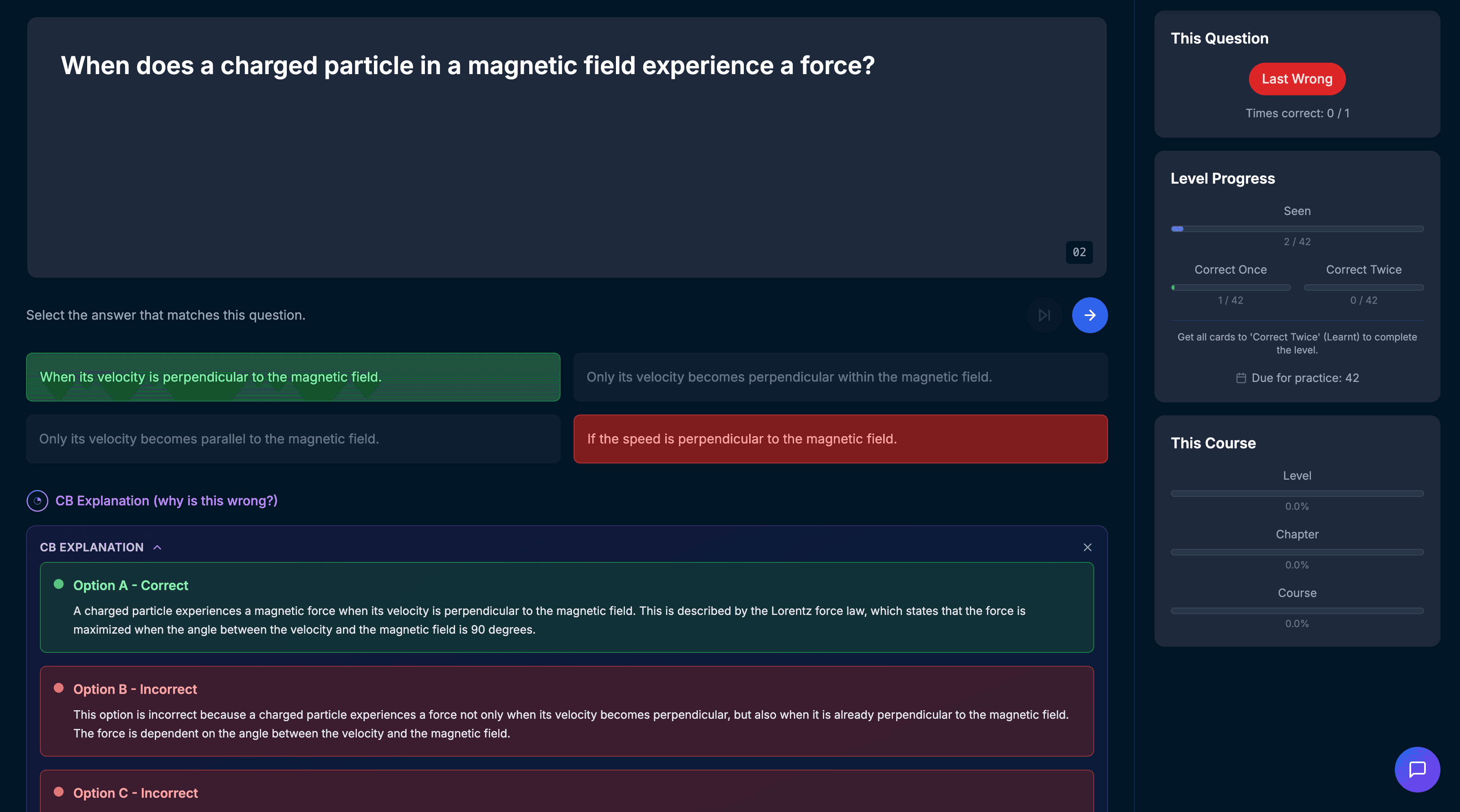 CB Explanation - Learn from Mistakes